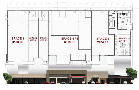 High Traffic Retail Center. No base rent until 2021!: 7715 Shedhorn Dr, Bozeman, MT 59718